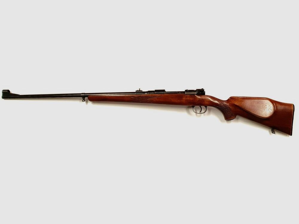 Original Mauser Oberndorf K98 Jagdliche Schäftung, neuer Matchlauf