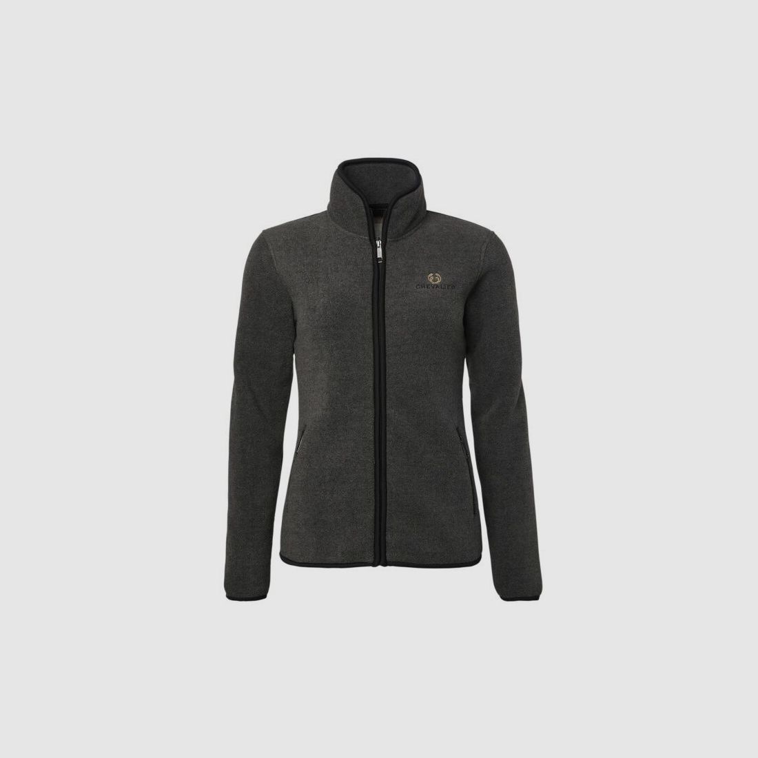 Chevalier Damen Fleecejacke Mainstone Anthracite w Black
