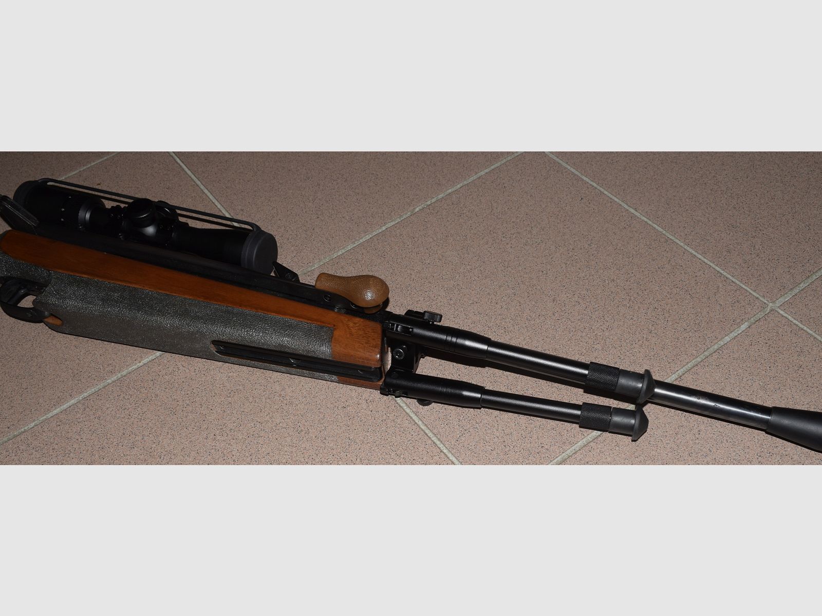 Air rifle Walther LGR sniper conversion completely revised