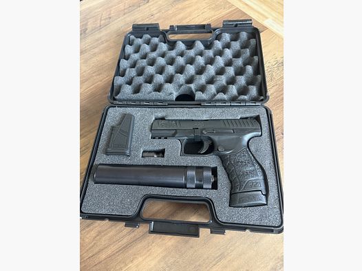Walther PPQ M2 Navy Kit BLK – 9 mm P.A.K. Schreckschusswaffe