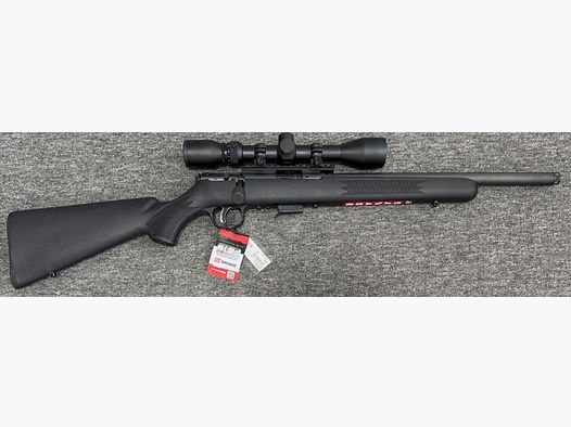 Savage 93R17 .17 HMR, rosca de boca, Picatinny, 3-9x40