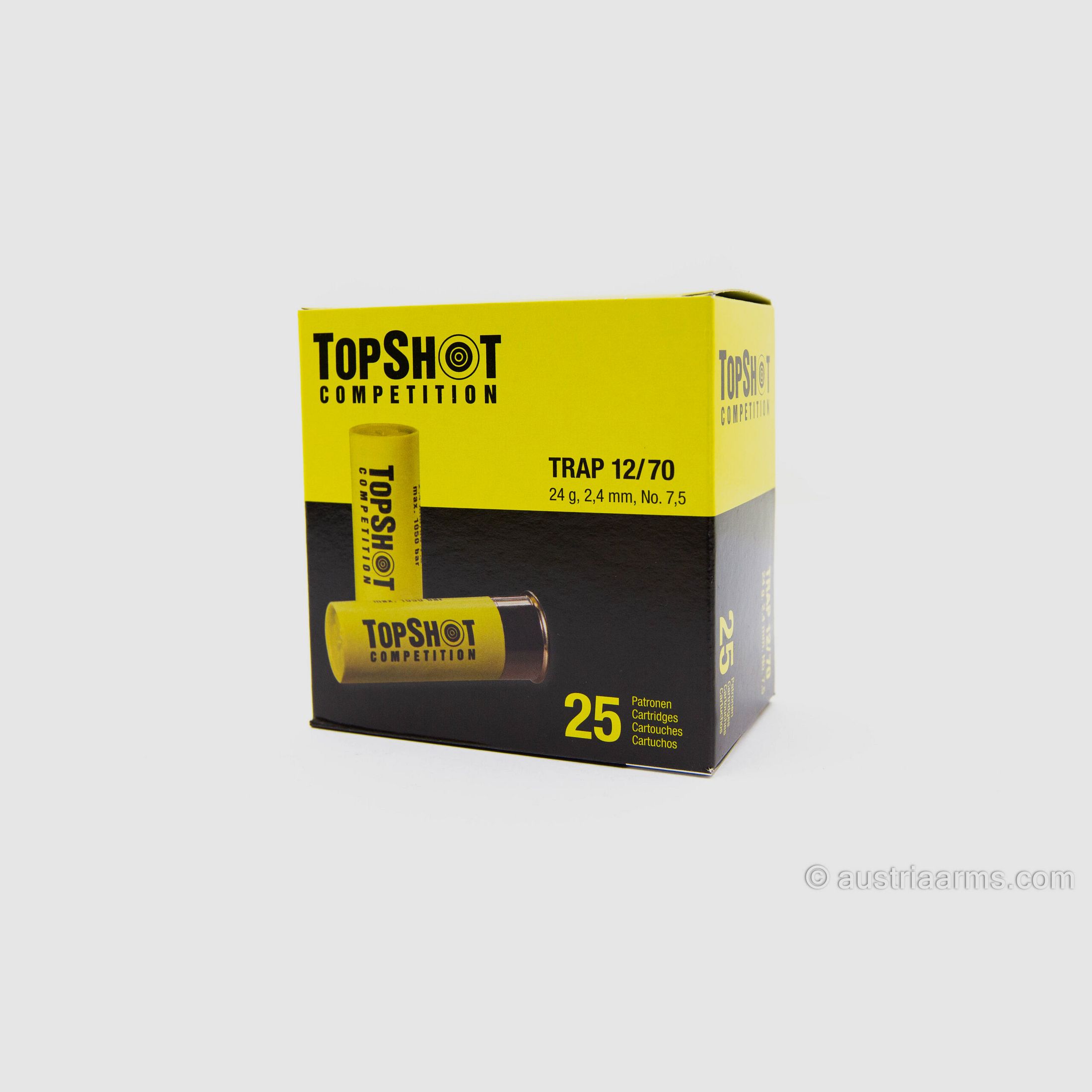 Topshot Competition Trap 12/70 24g, 2.4mm 25pcs, image 1 of 2