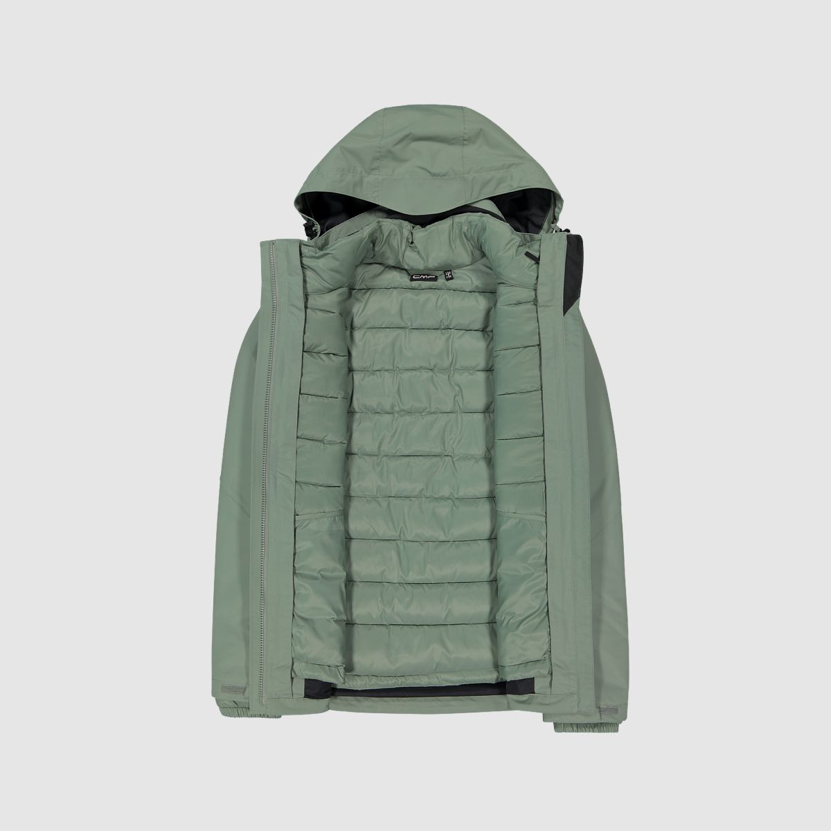 CMP Damen 3-in-1-Jacke aus Taslan Mineral