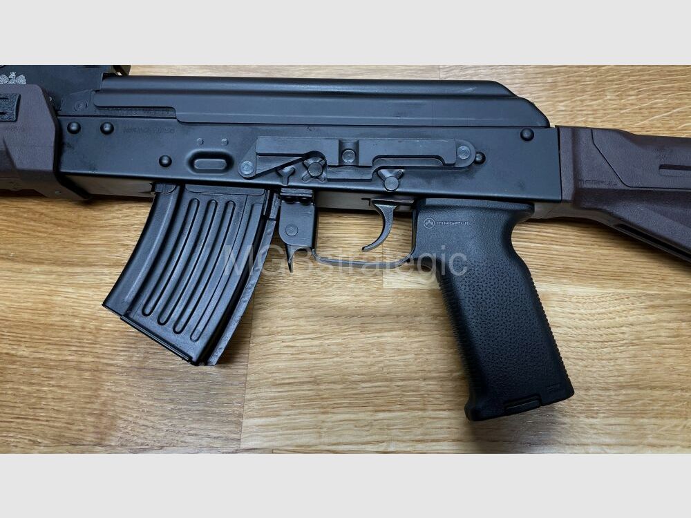 sportief goedgekeurd! WBP Mini Jack Sport - halfautomatisch geweer 7,62x39 25,9 cm loop - met duwschouder! Kwaliteit gemaakt in Polen - Nieuwigheid! - Systeem AKM AK47 AK74 Mini Jack