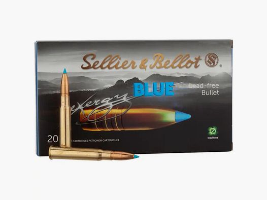 SELLIER & BELLOT EXERGY BLUE / TXRG - 8x57 IRS / JRS - 196 GRS. - 20 STRZAŁÓW