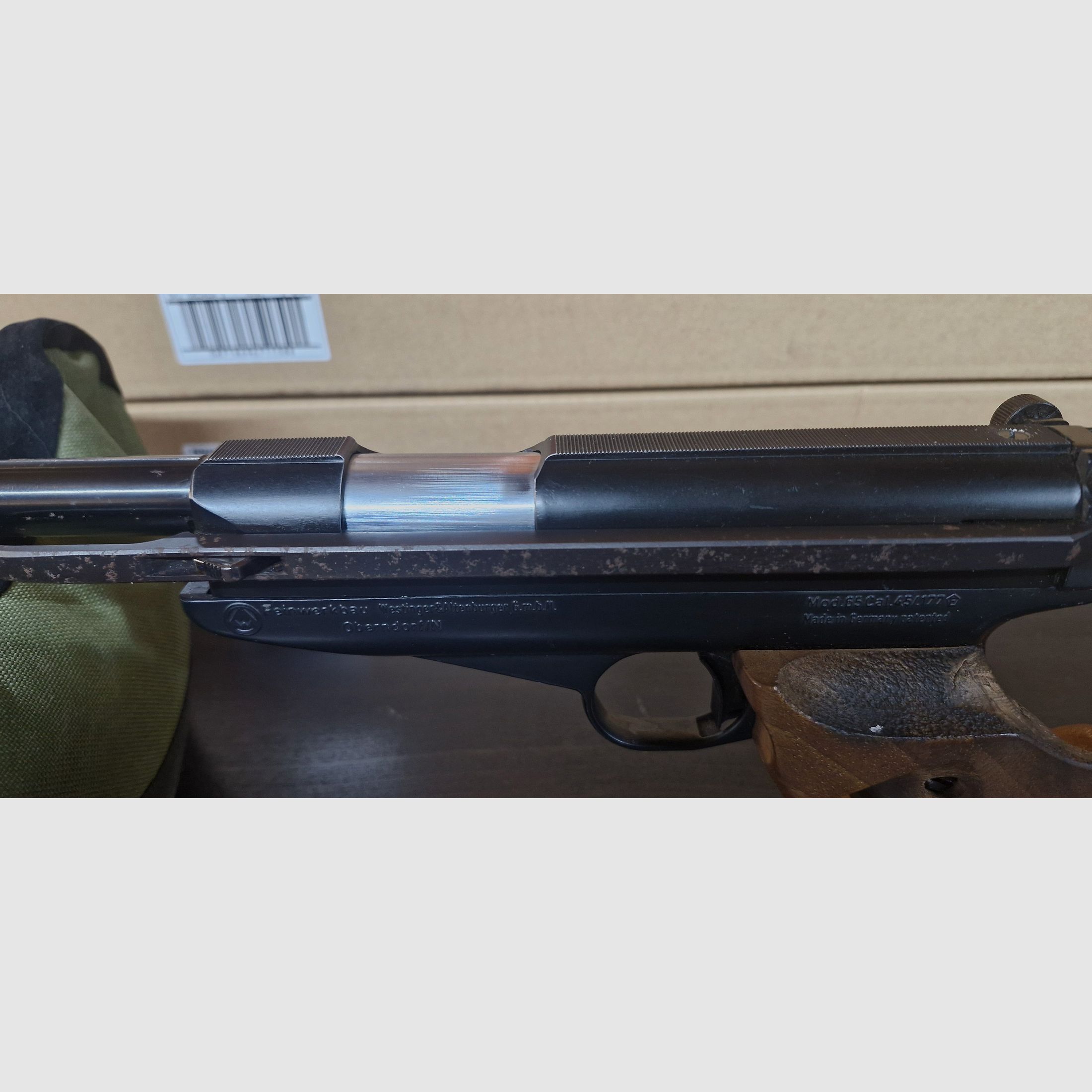 Feinwerkbau luchtpistool model 65