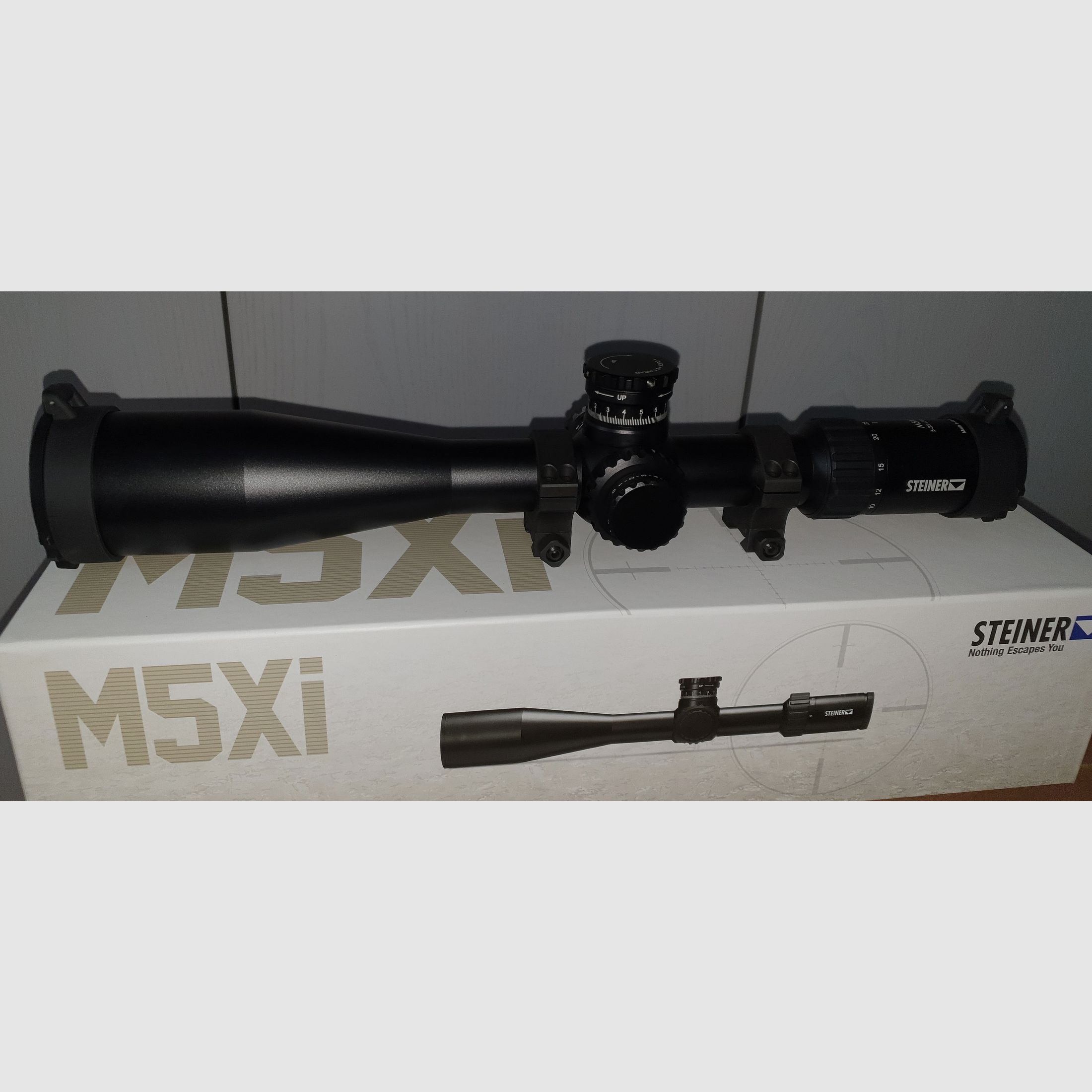 Steiner M5XI 5-25x56 MSR 2 inkl. Montageringe für Picatinnyschiene