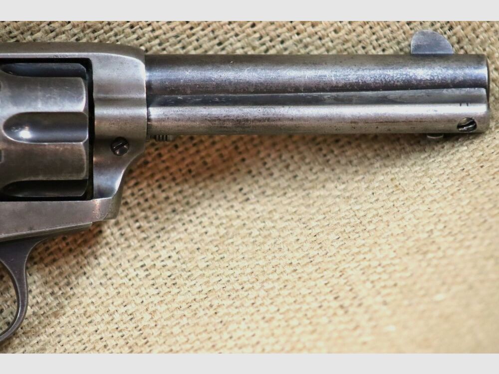 Colt Mod. 1873 Bisley, canon de 4 3/4 pouces, calibre .38 Colt, année de fabrication 1905