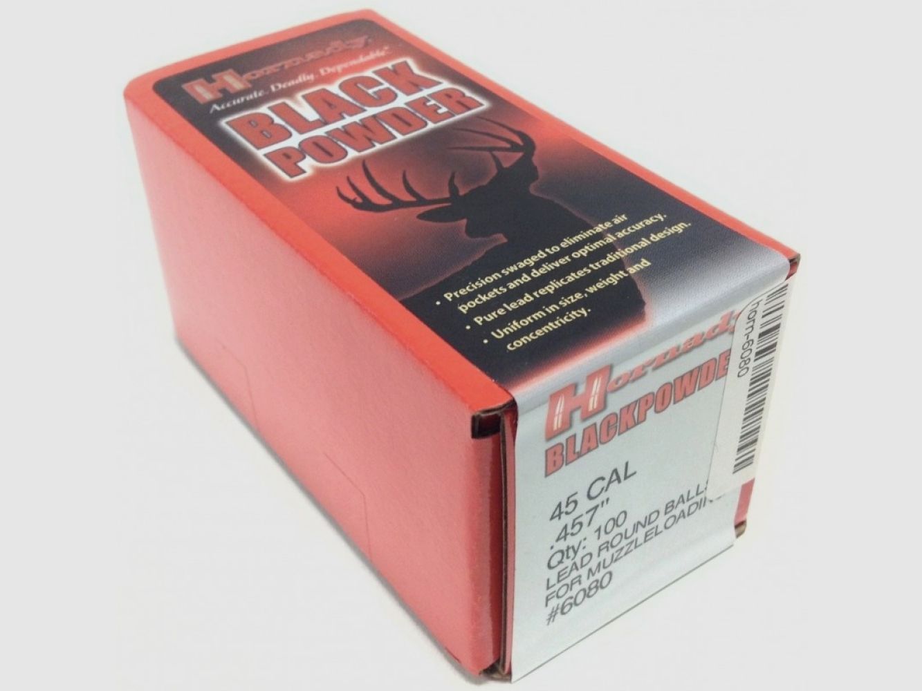 .457 Projectiles Hornady Boules en Plomb VE100