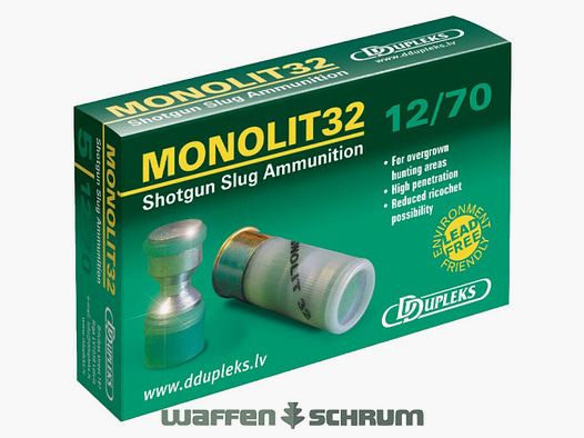DDupleks 12/70 MONOLIT 32 32g Bleifrei