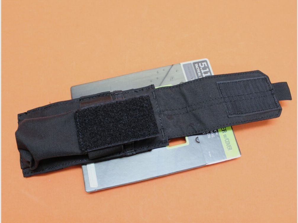 5.11 5.11 Single Mag Pouch w/ Cover (58707) 019 Black Magazine Pouch