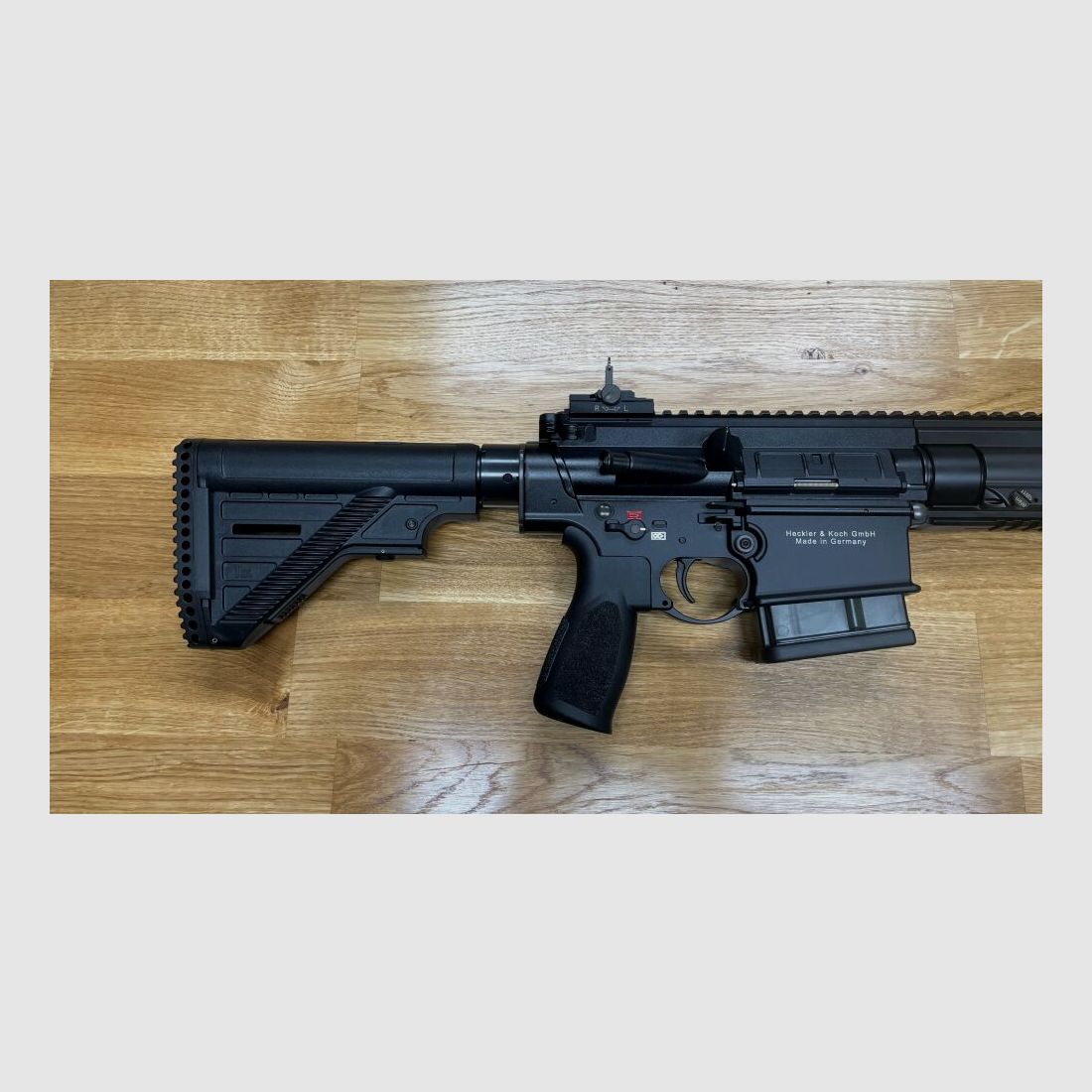Heckler & Koch MR308 A3 16,5" - półautomatyczna karabina .308 Win. HK MR308 A3 kolor czarny - H&K MR 308 A3 - cywilna wersja H&K 417