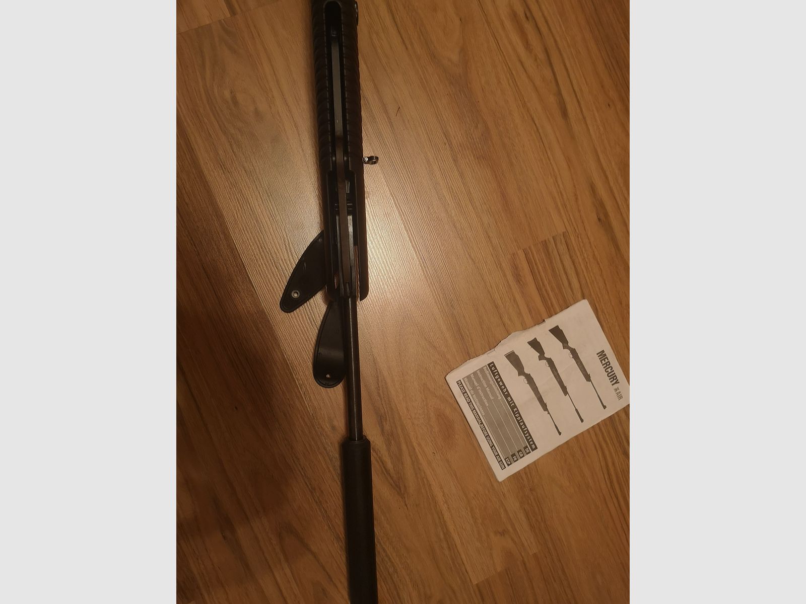 Mercury 85XTac Kipplauf Luftgewehr Set 4,5mm Diabolos inkl. 3-9x32 Zielfernrohr Tasche