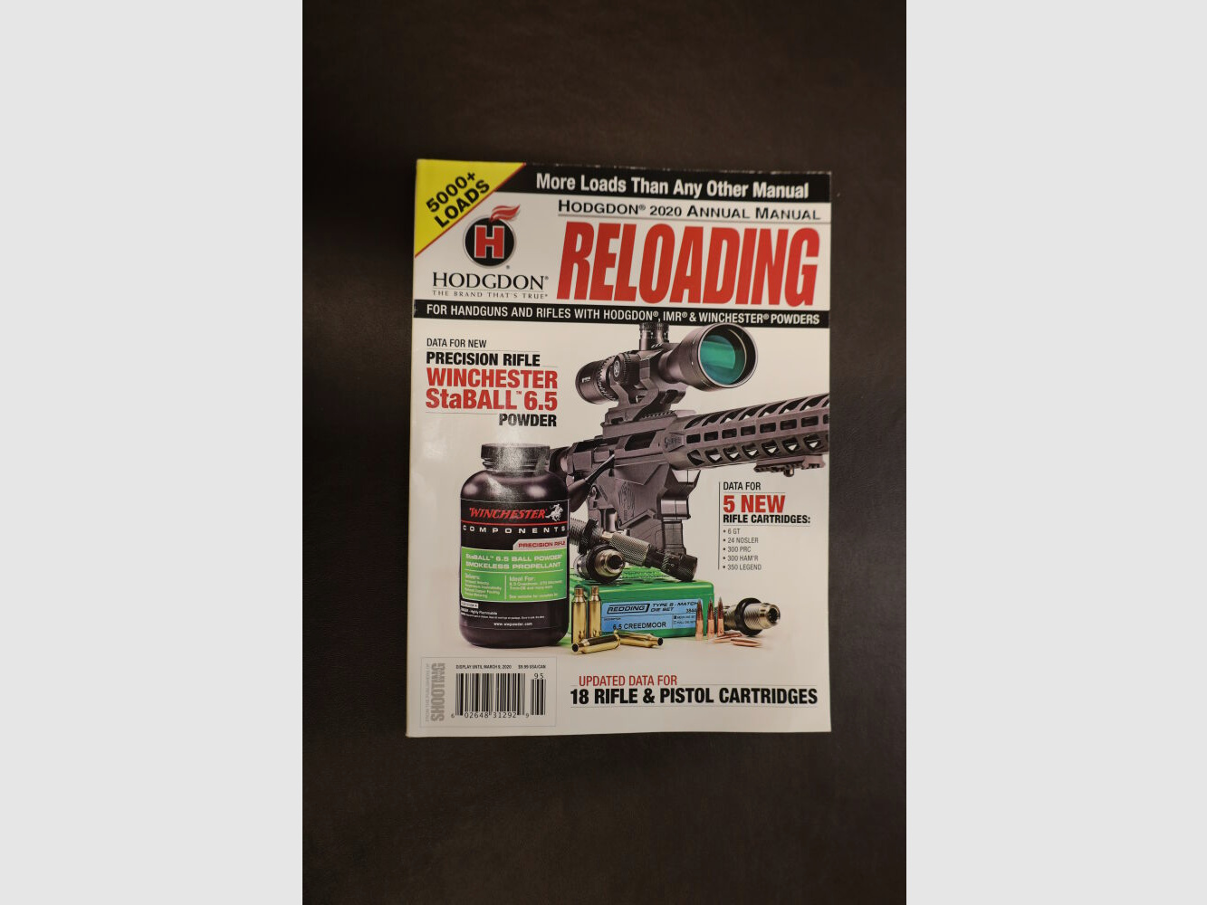 Hodgdon Reloading Annual Manual 2020