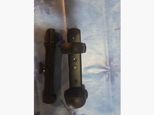 Dentler BASIS base rail for CZ 600 / Steel Action incl. Dentler mount with 30 mm rings