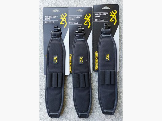 BROWNING RIFLE SLING WITH AMMO HOLDER