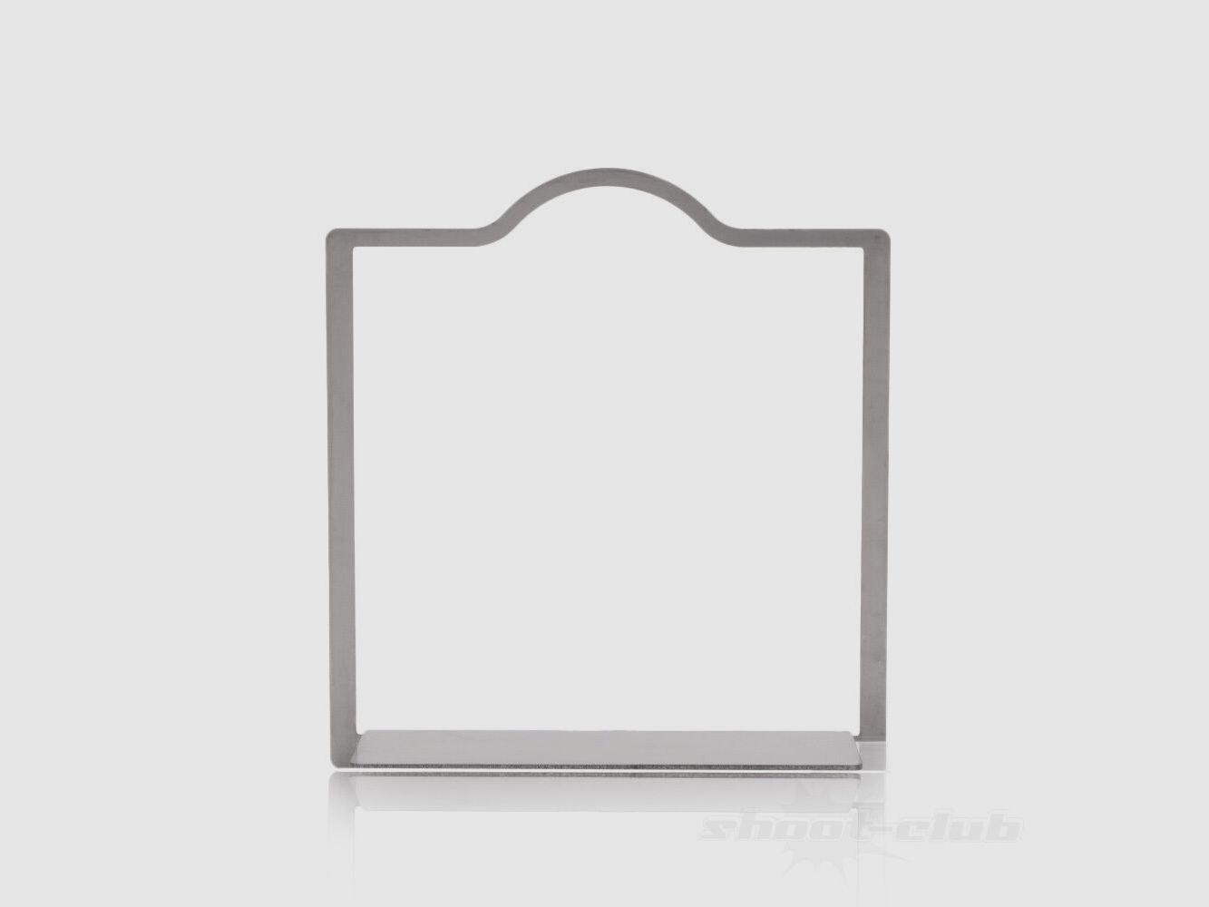 adaptador shoXx para trampa de balas 14x14 cm con área de soporte para