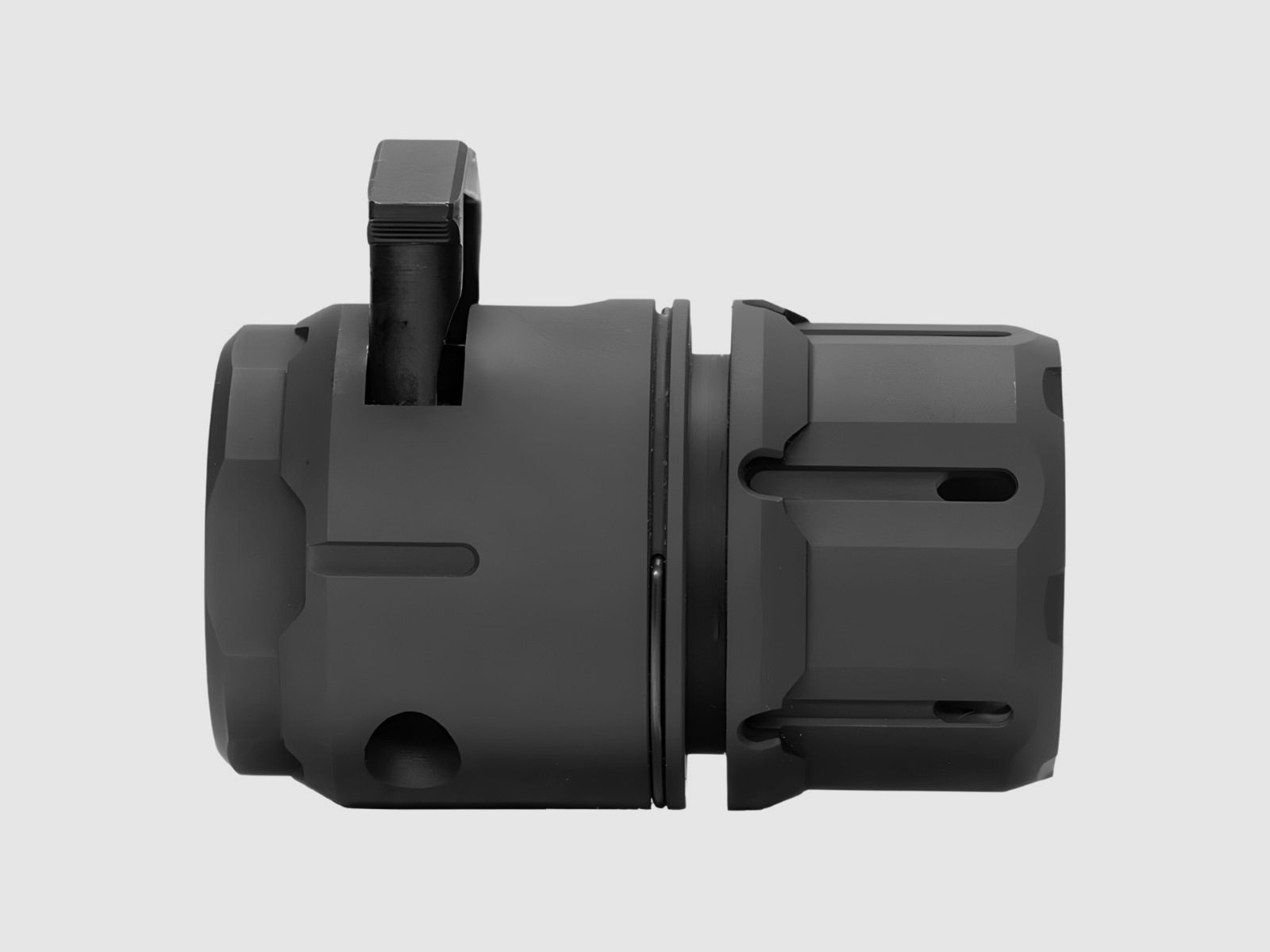 Strike Industries - Muzzle device for A2 Birdcage - Black - SI-BS-NATO-BK, image 4 of 7