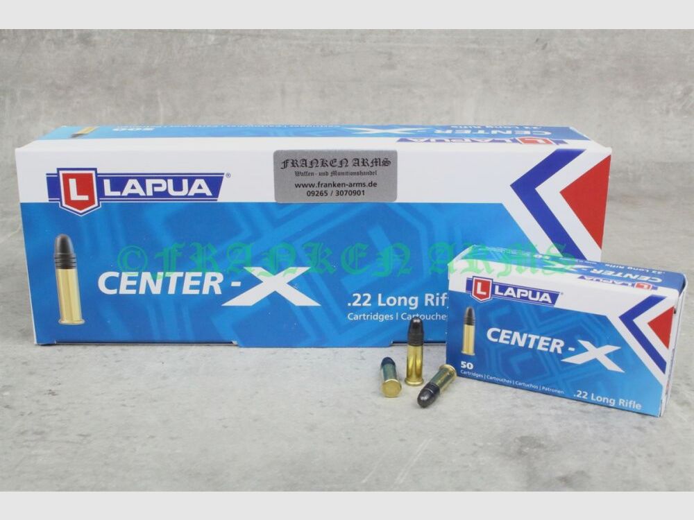 Lapua CENTER-X 50Stück Staffelpreise