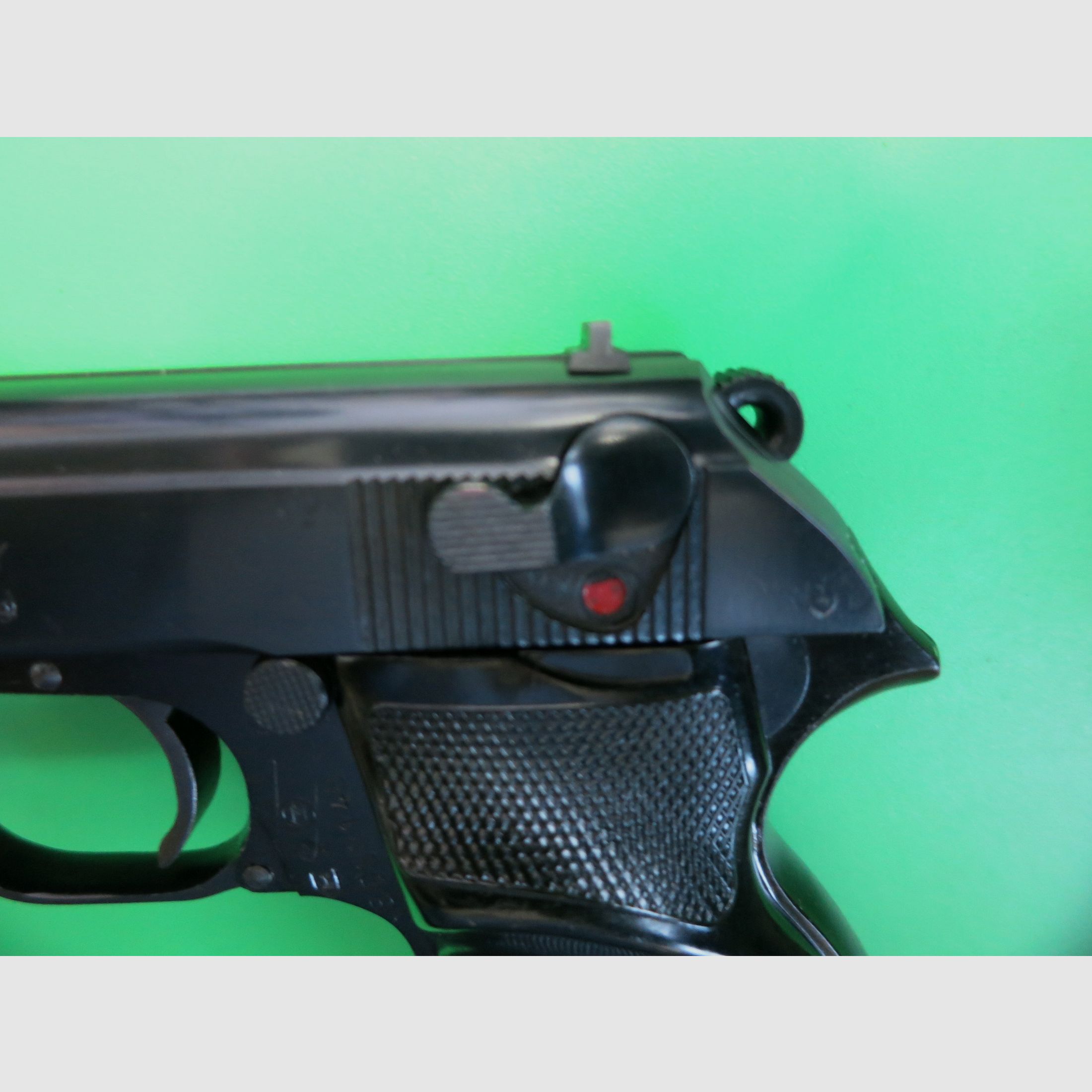 Halbautomatische Pistole, HEGE AP66, Kal. 7,65 mm Browning (.32 ACP), Sammlerwaffe       #89, Bild 4 von 8