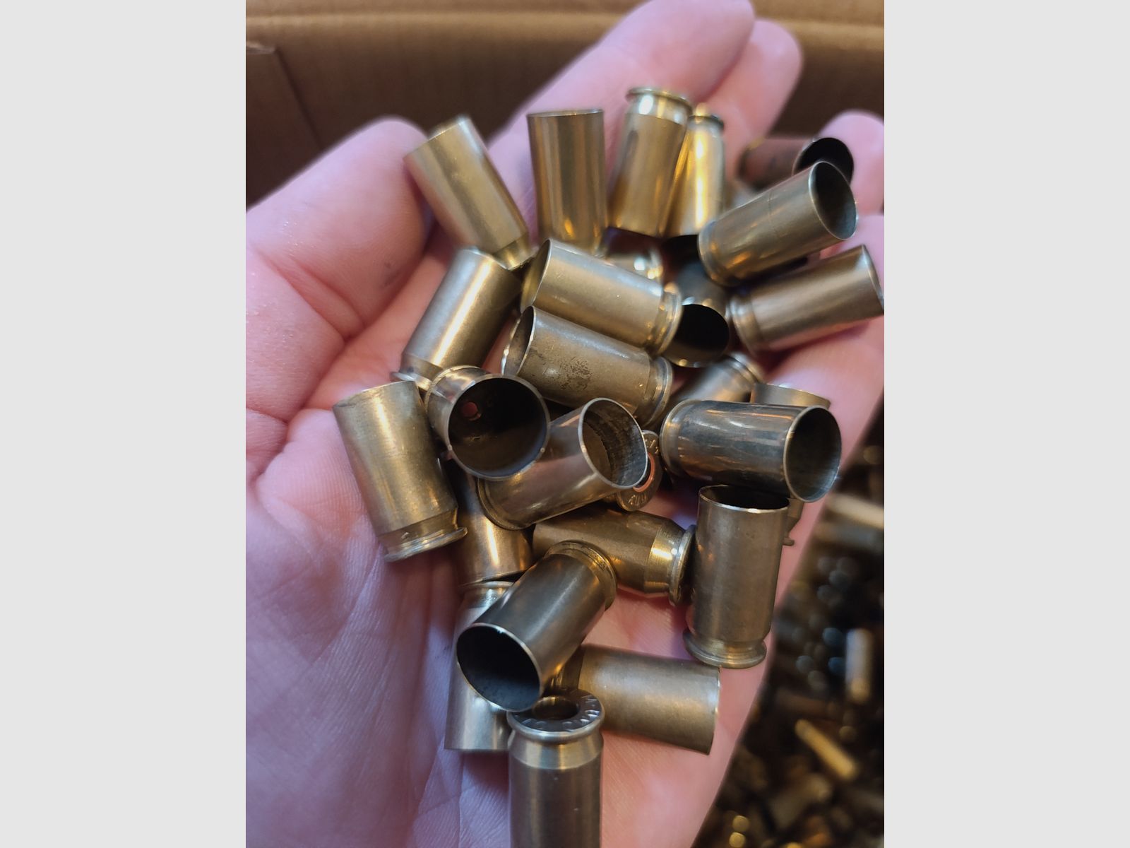2800 bossoli bossoli in ottone . 45 ACP (calibrati e accesi) 