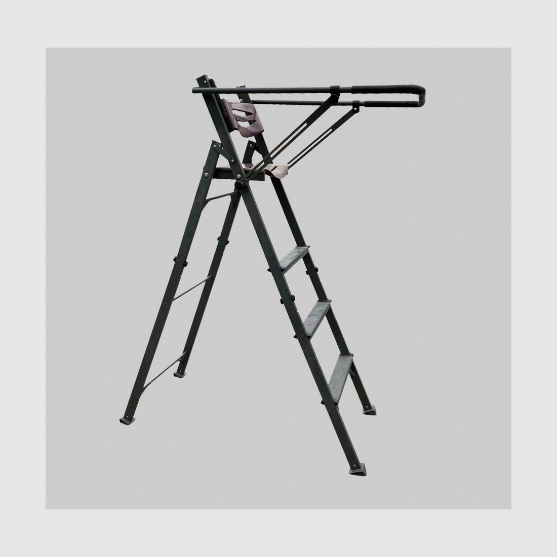 Fritzmann Ansitzstuhl aus Aluminium