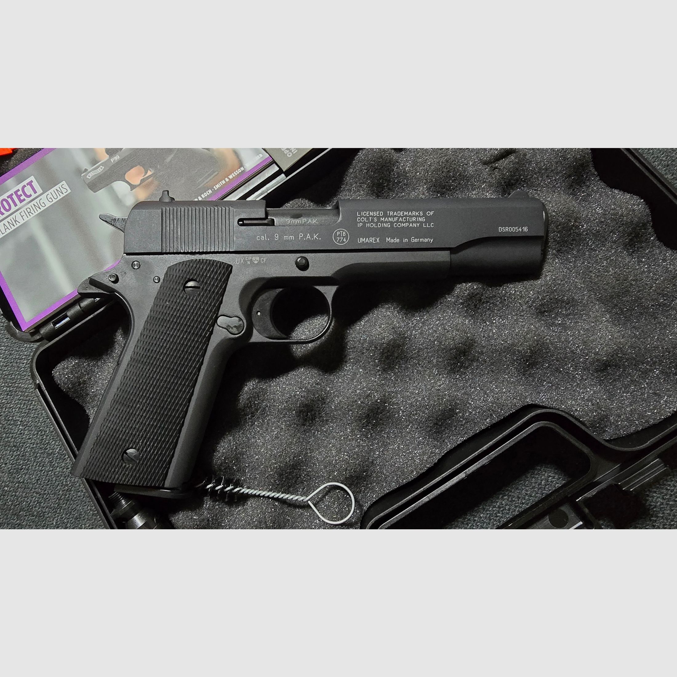 Colt Government 1911 A1 blank firing 9mm PAK