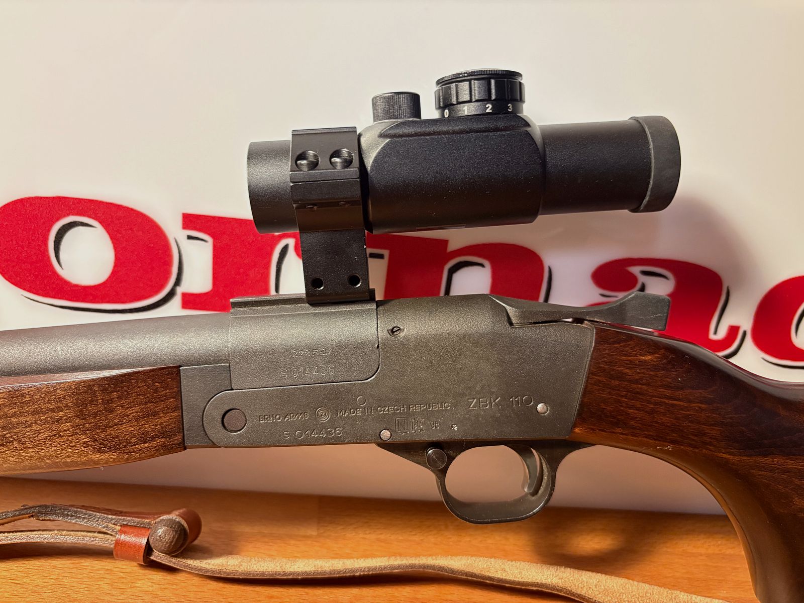 CZ Brno carabine à répétition .222 Rem. avec canon interchangeable 12/70 et optique