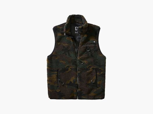 Brandit Brandit Jacke Teddyfleece Vest woodland