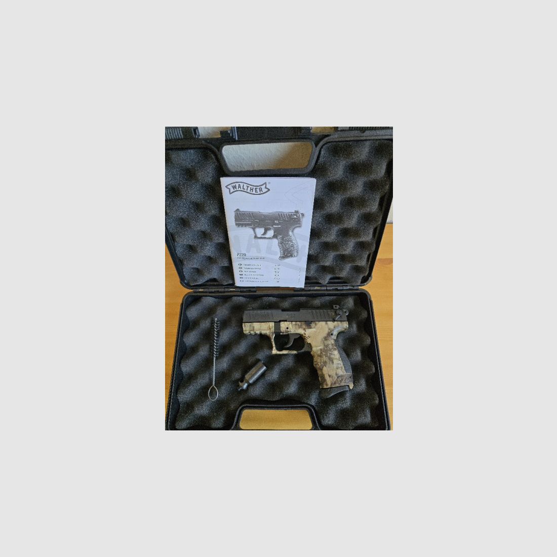 Walther P22Q Kryptek