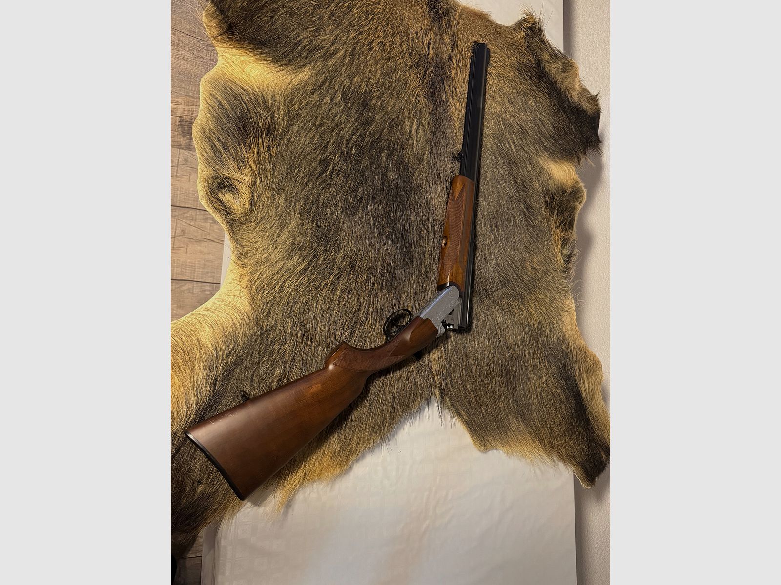 Bock rifle Sabatti 6.5 x 57R – 12/70 | Year of manufacture 1955 | Very well maintained condition