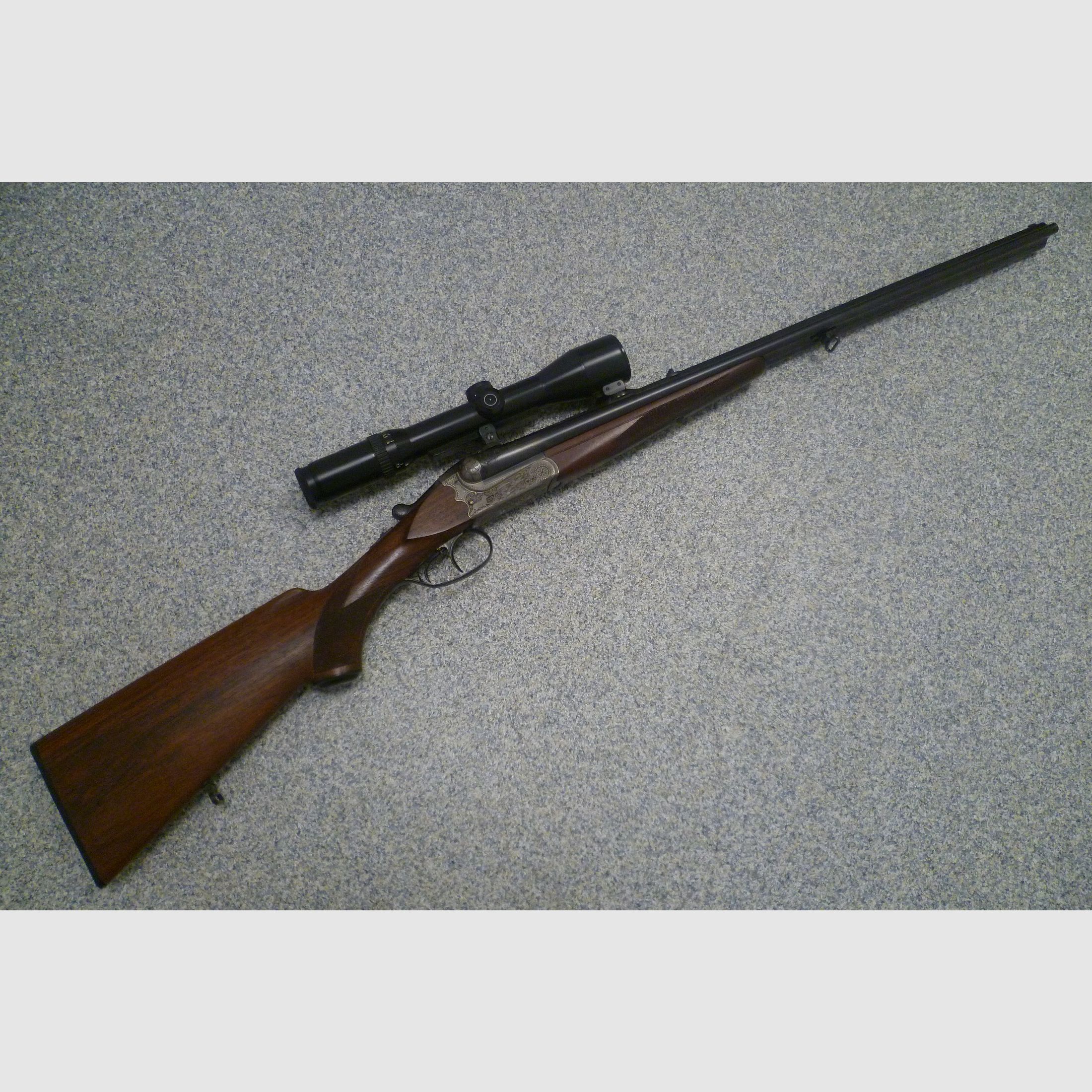 Breech-loading shotgun Bühag 12/70 & 8x57IRS