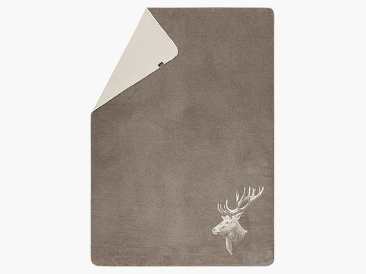 David Fussenegger Living Blanket Savona Deer Head