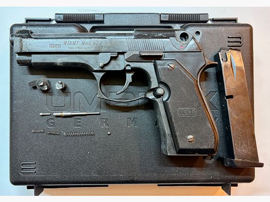 Reck Miami Mod. 92 (częściowo złożony / uszkodzony zamek / magazyn części zamiennych)