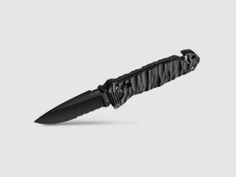 Folding Knife CAC S200, serrated edge, G10, image 2 of 3