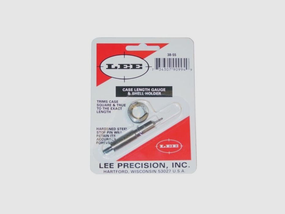 Lee Case Lenght Gauge and Shellholder 38-55 Win #90994, afbeelding 3 van 6