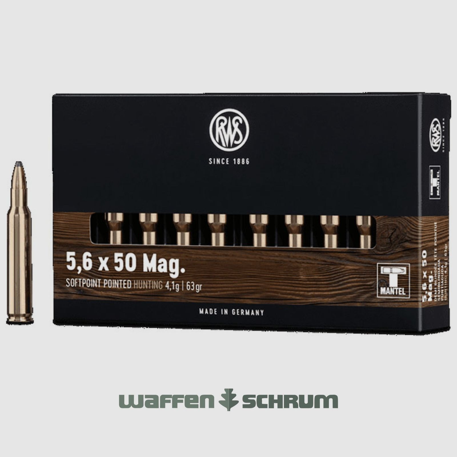 RWS TMS 4,1g - 63gr 5,6x50Mag