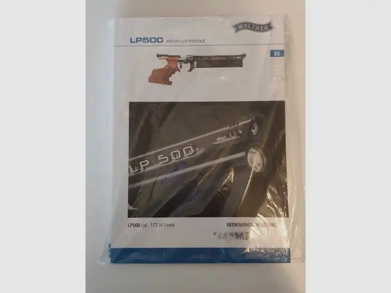 Luchtpistool Walther LP500 Blue Angel 4,5 mm Diabolo