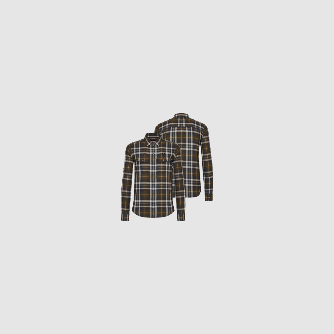 Rolle Man Shirt Dunkelgrün