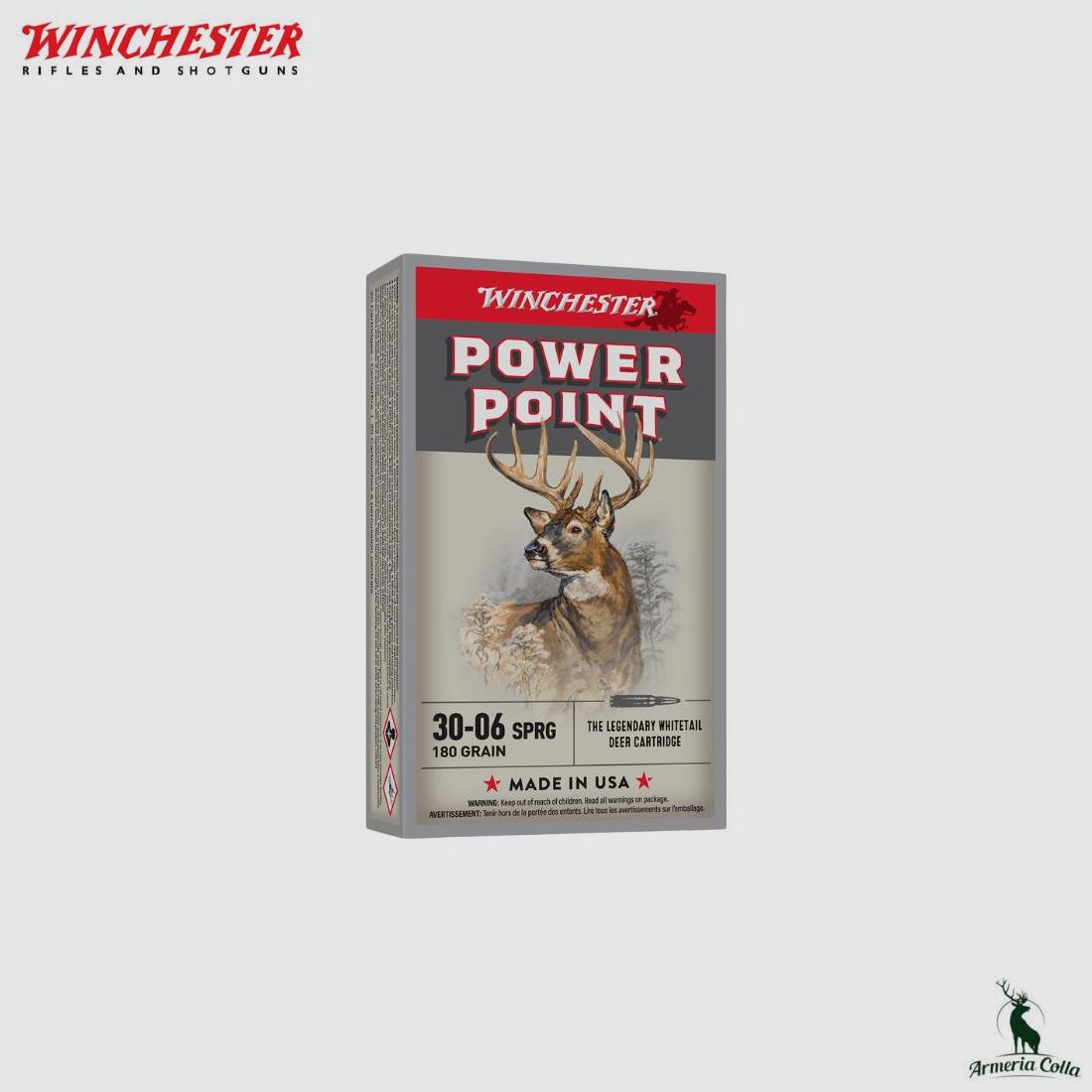Winchester Munition Power Point 180gr Kal. .30-06 Sprg.