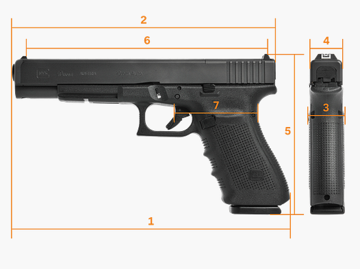 GLOCK 40 Gen4/MOS – Kal. 10 mm Auto