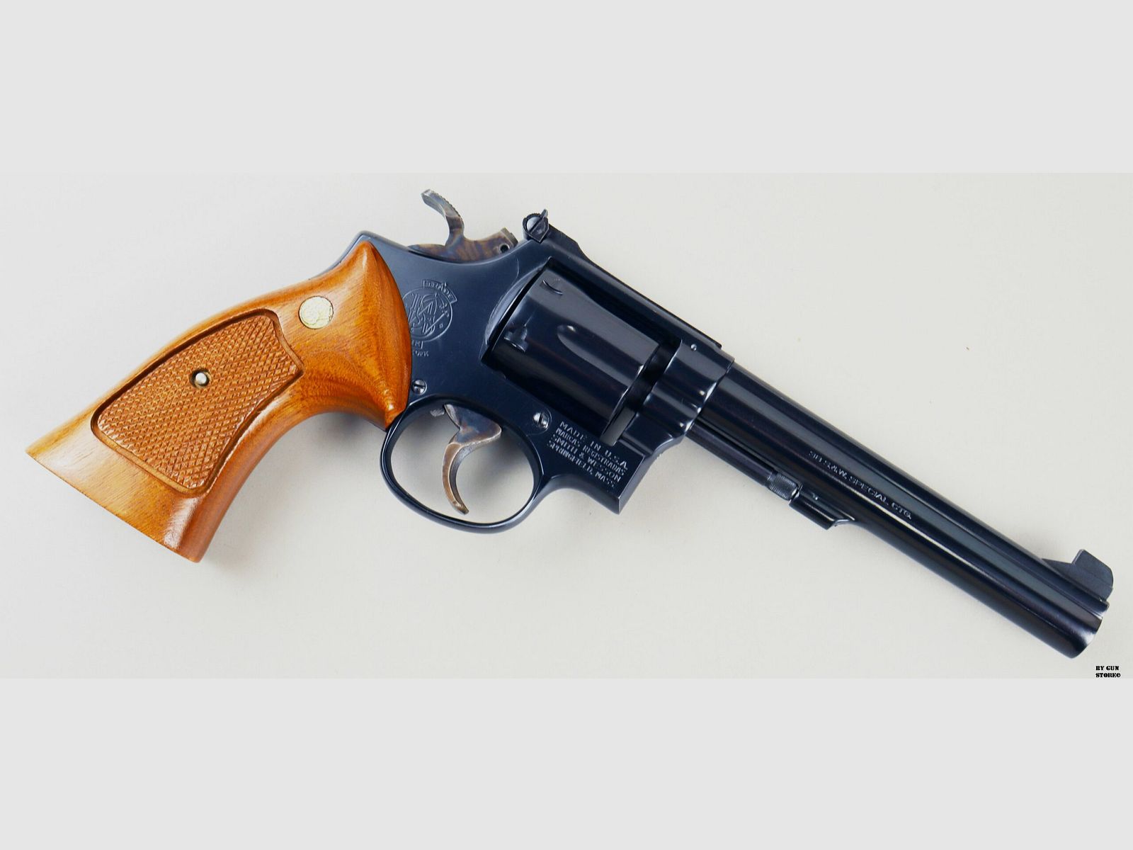 Revolver Smith & Wesson mod. 14-3 cal. 38 spec serial no. 4K47593, image 4 of 11