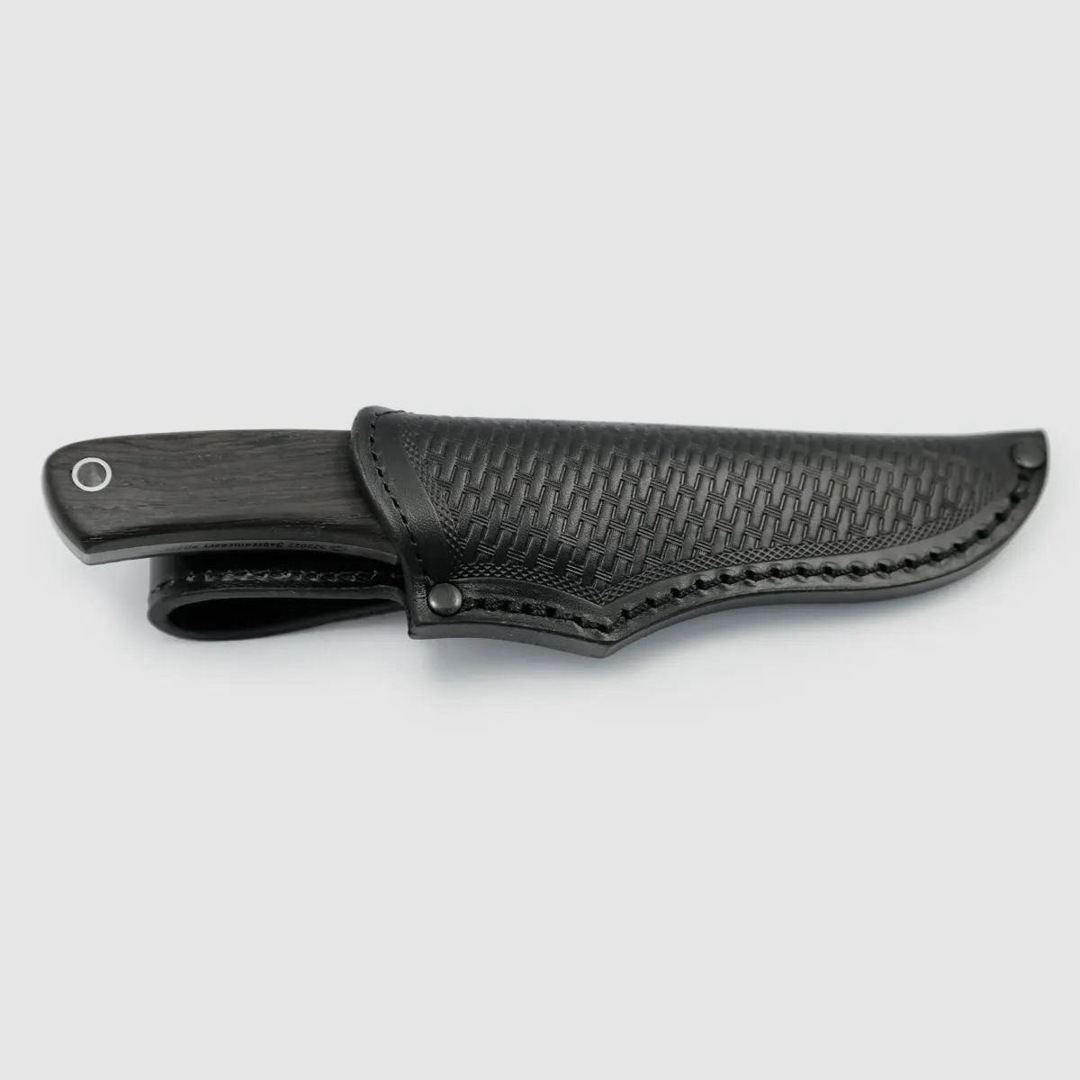 Cuchillo anual PUMA 2022, roble de pantano, acero damasquinado SuperClean limitado a 50 piezas