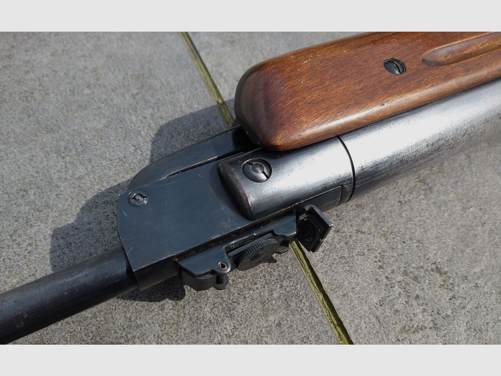 Luchtgeweer Krico LG1S, bouwjaar 196x, zonder F-kenmerk, oude voorraadbescherming!