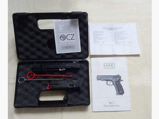 Sistema di cambio CZ 75 Kadett nel calibro 22 lr