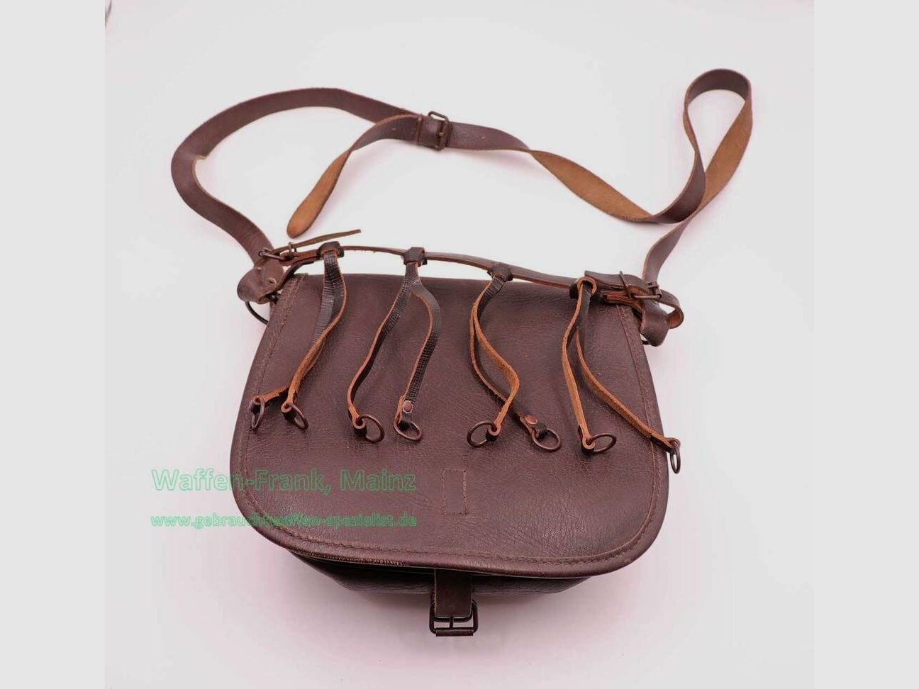 Diverse Hersteller Leder Jagdtasche