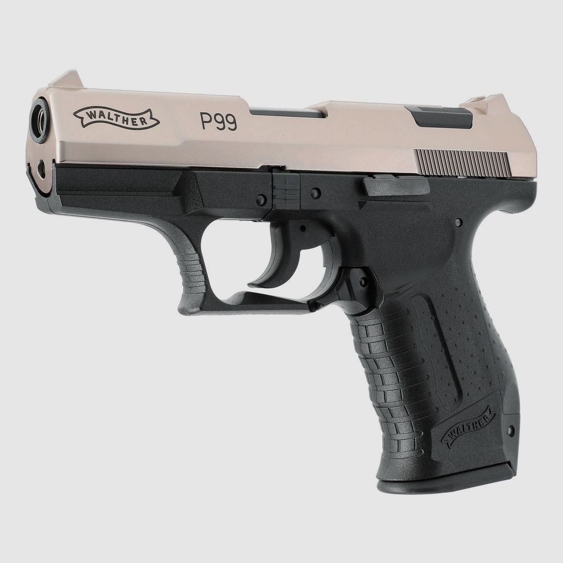Walther P99 blank-firing pistol 9mm bicolor