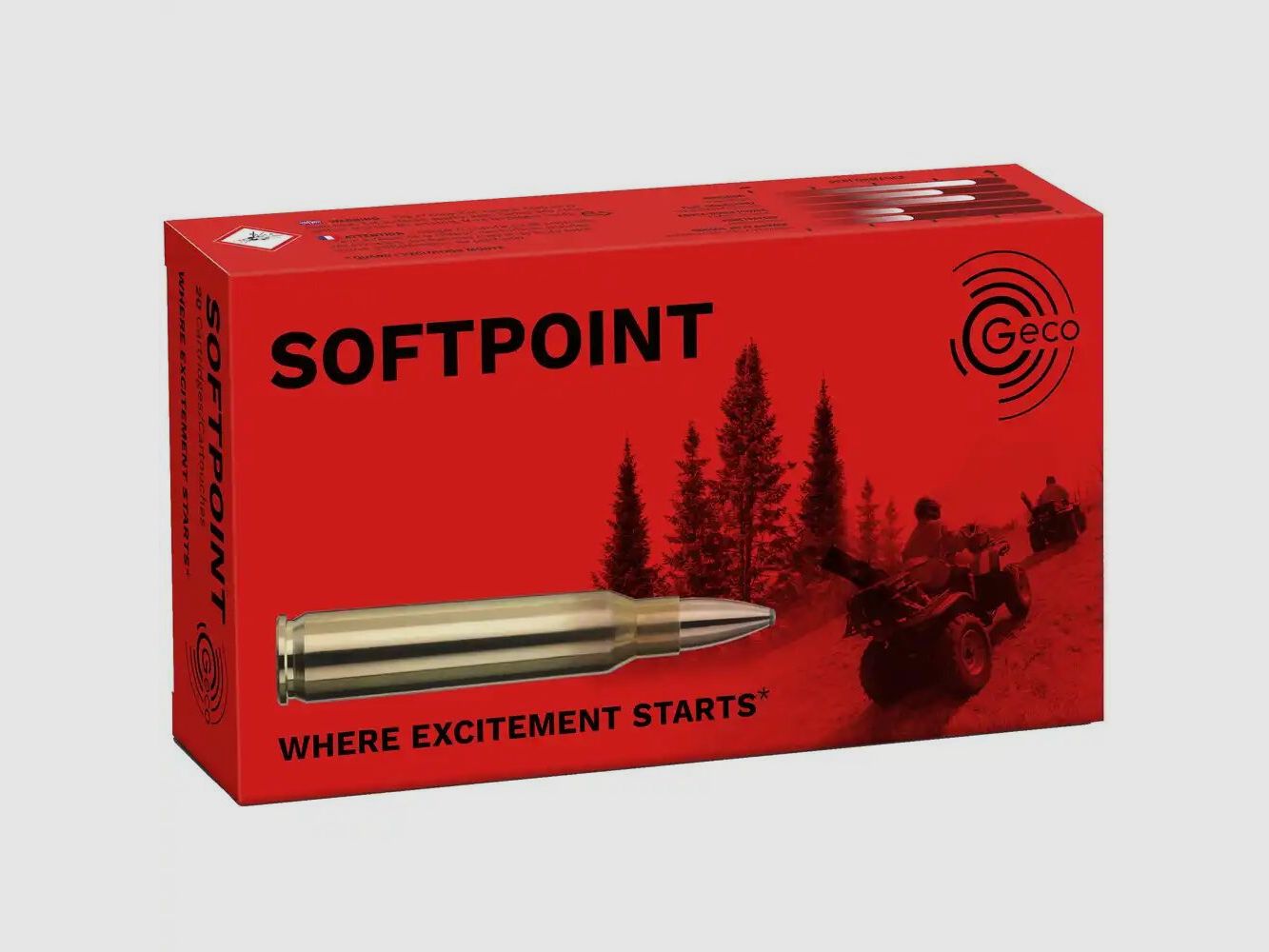 Geco Softpoint Teilmantel 3,4g/53grs.