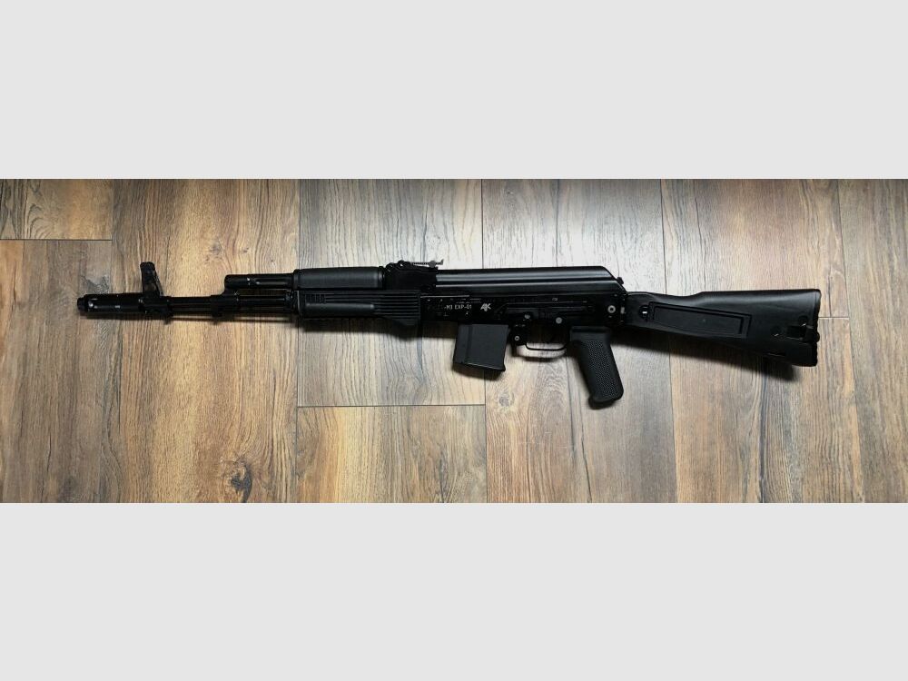 Izhmash Saiga MK 102 - sportlich zugelassen! - halbautom. Büchse .223Rem 415mm Lauflänge - Polymer Klappschaft - - zivile Version - System AK74 AK47 AK101