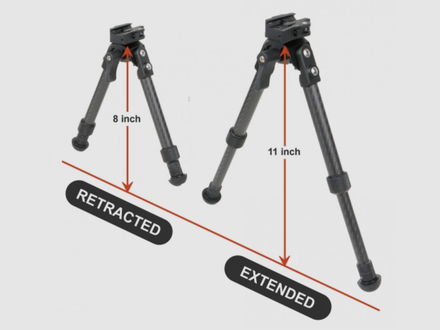 Carbon bipod, image 5 of 23